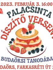Palacsinta díszítő verseny a Budaörsi Tanodában